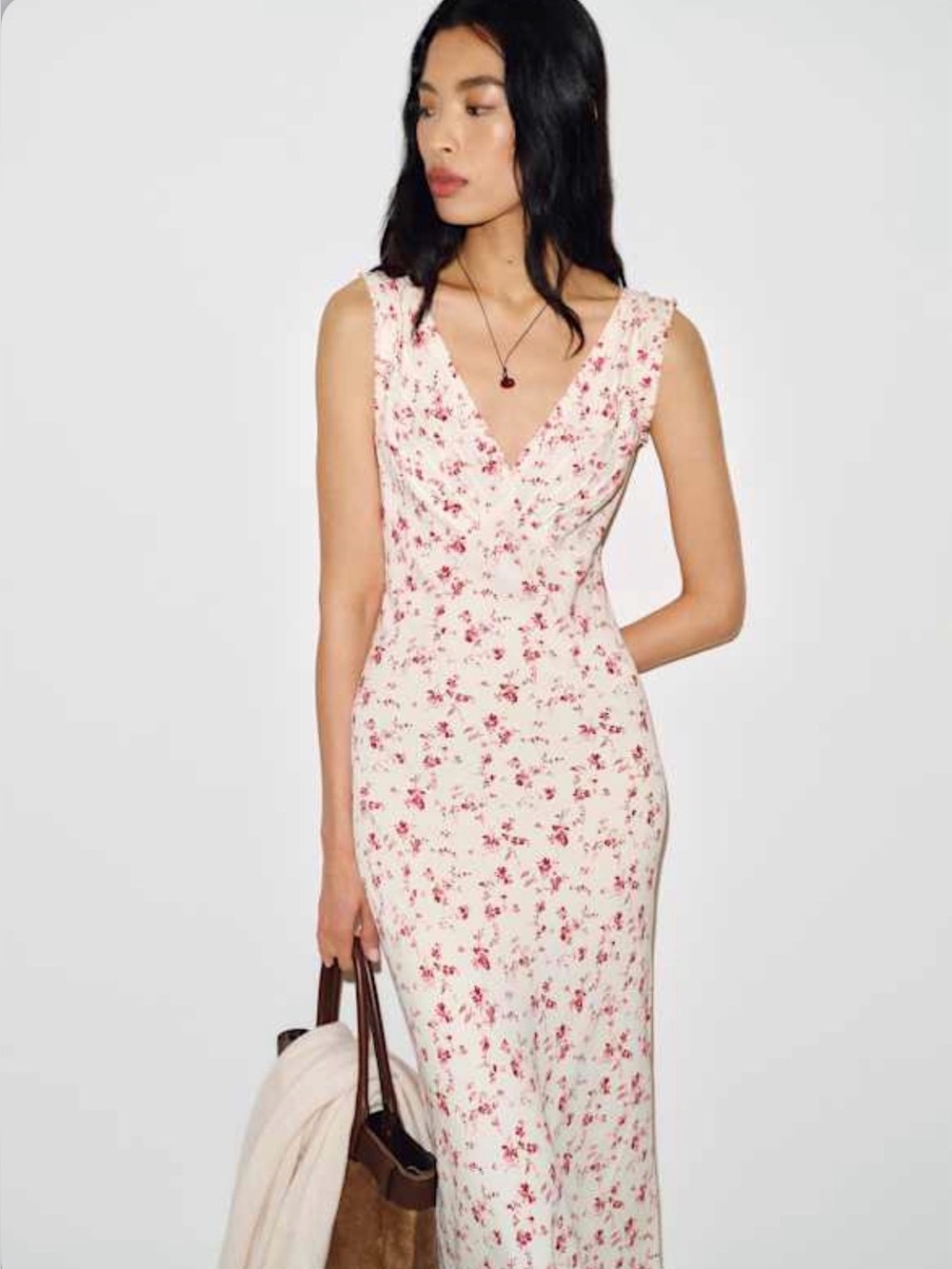 NWT Reformation Anna-Claire Midi Dress